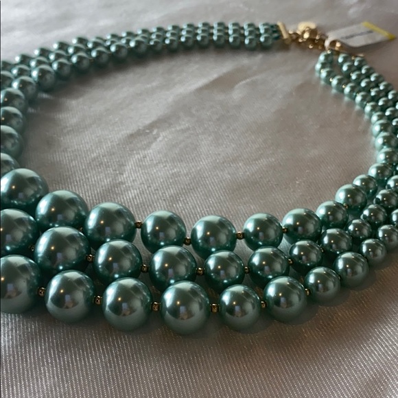 NWT Charter club triple faux pearl necklace. - Picture 3 of 4
